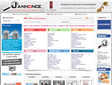 Tablet Screenshot of j-annonce.co.il